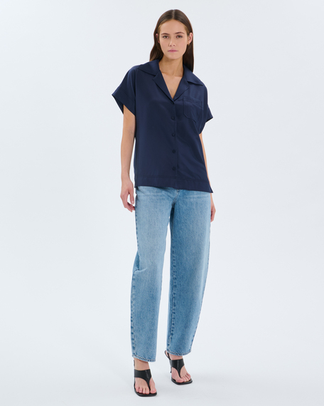 Cassie shirt nighttime short-sleeved shirt zapa