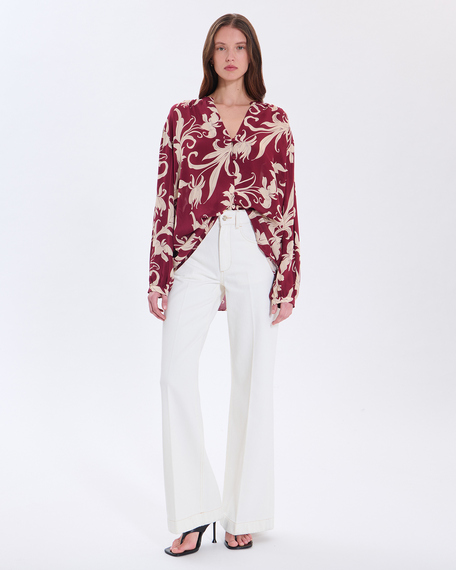 Clea shirt printed shirt zapa