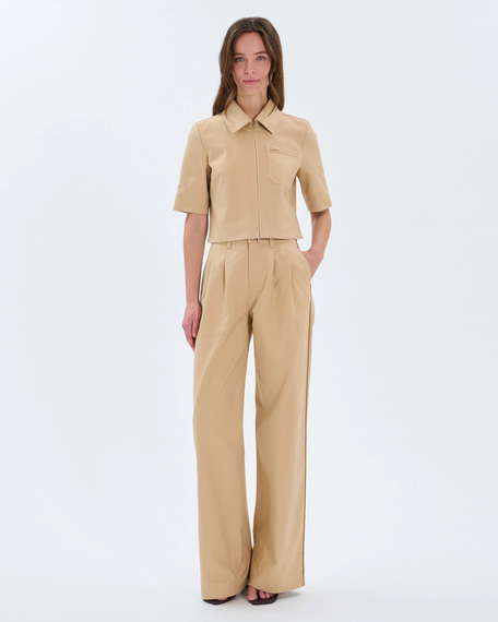 Candice shirt sand cotton shirt zapa
