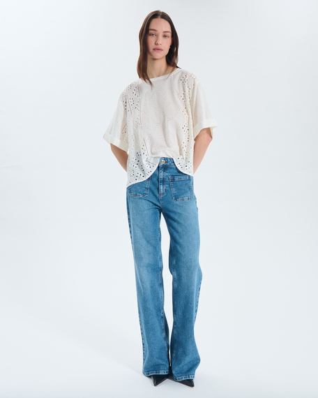 Top treasure top tresor ecru zapa