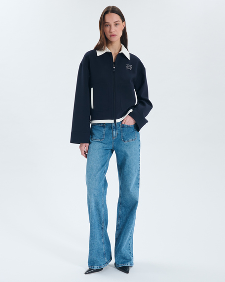 Jean pocket light blue jean pocket zapa