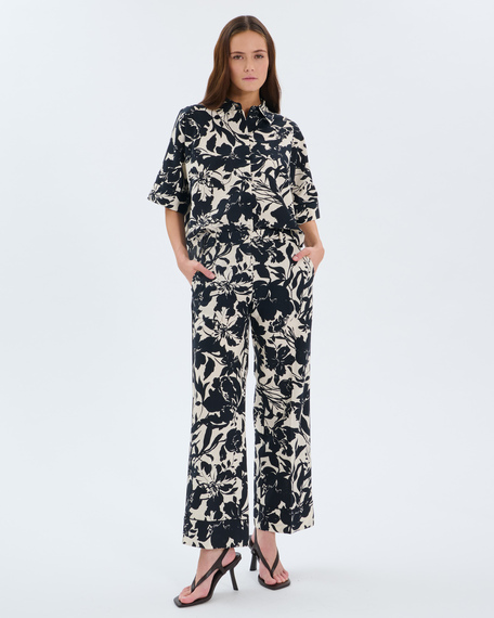 Parlya trousers parlya printed trousers zapa