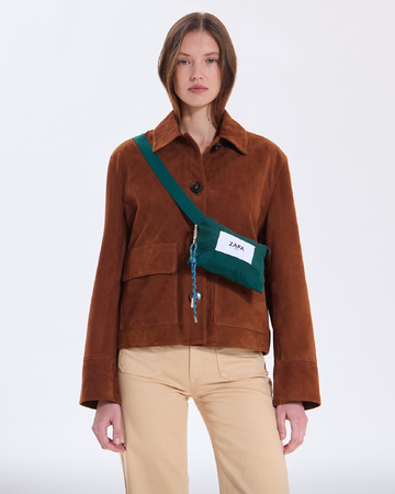 Capucine Hood Green tennis hoodie ZAPA