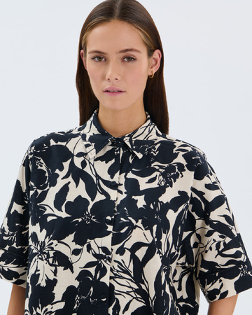 Cleophee shirt Floral print shirt ZAPA