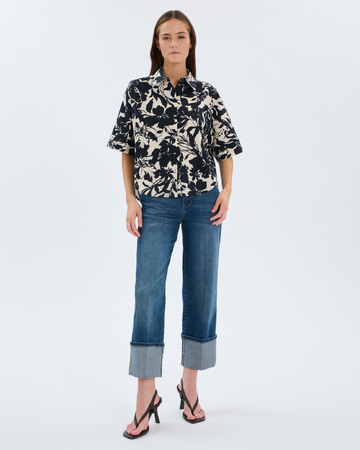 Cleophee shirt Floral print shirt ZAPA