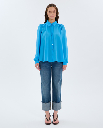 Castile shirt Ocean blue shirt ZAPA