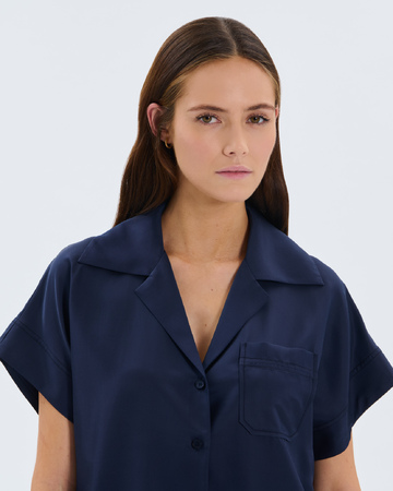 Cassie shirt Nighttime short-sleeved shirt ZAPA