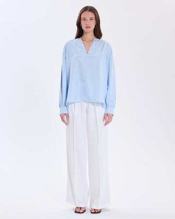 Cleo shirt Sky blue shirt ZAPA