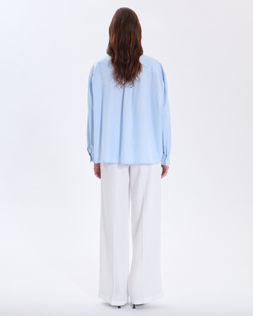 Cleo shirt Sky blue shirt ZAPA