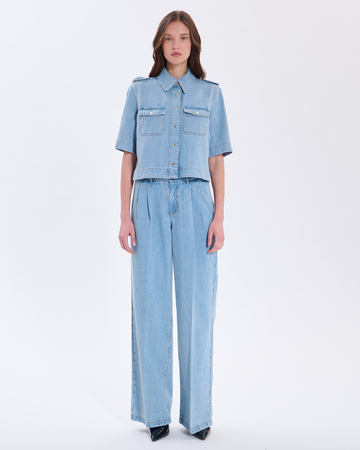 Celeste Shirt Light blue Celeste shirt ZAPA