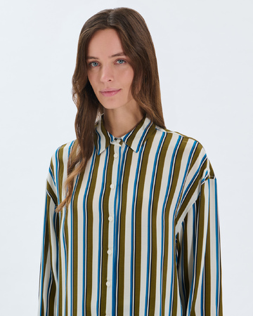 Clarisse shirt Striped viscose shirt ZAPA