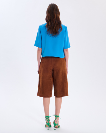Celina shirt Celina cobalt shirt ZAPA