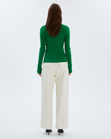 Noun Vest Tennis green zip-up vest ZAPA