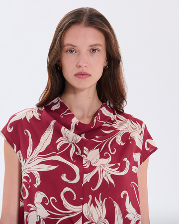 Top Tauri Tauri printed top ZAPA