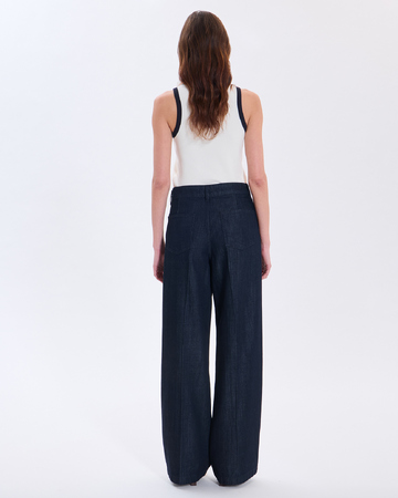 Prince Trousers Prince trousers in raw blue ZAPA