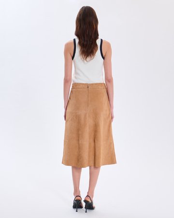 Jennie Skirt Beige Jennie skirt ZAPA