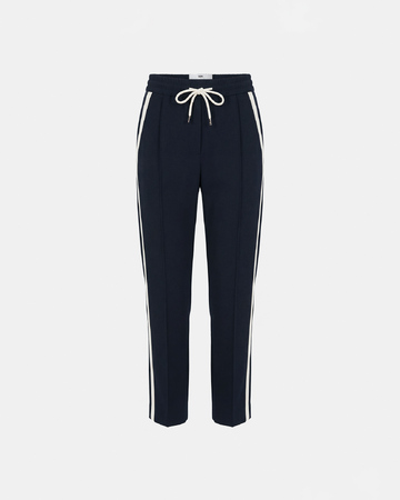 Pielo Pants Slim-fit trousers with nighttime stripes ZAPA