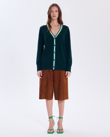 Narcissus Vest Green Narcissus Vest ZAPA
