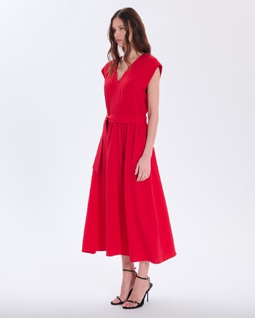 Romy Dress Romy dress in raspberry ZAPA