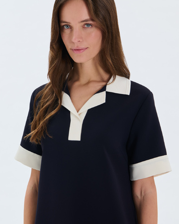 Rodeo Pleated Dress Pleated polo dress for the night ZAPA