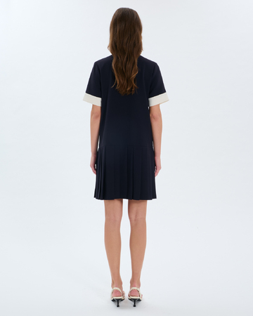 Rodeo Pleated Dress Pleated polo dress for the night ZAPA