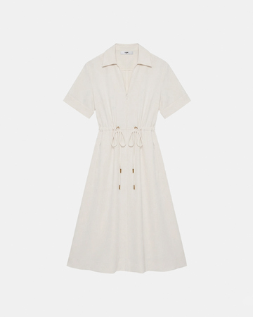 Rebel Dress Dress with ecru drawstring ZAPA