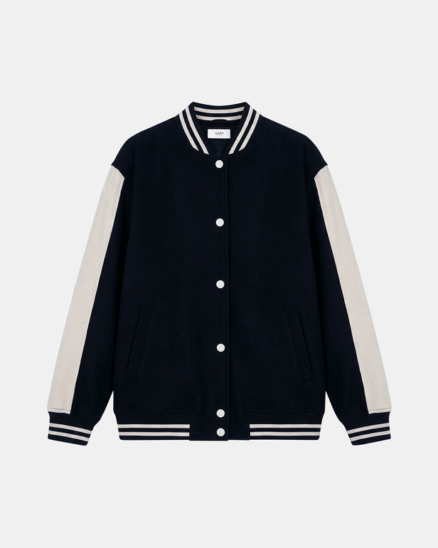 Bobby jacket Nighttime wool teddy jacket ZAPA