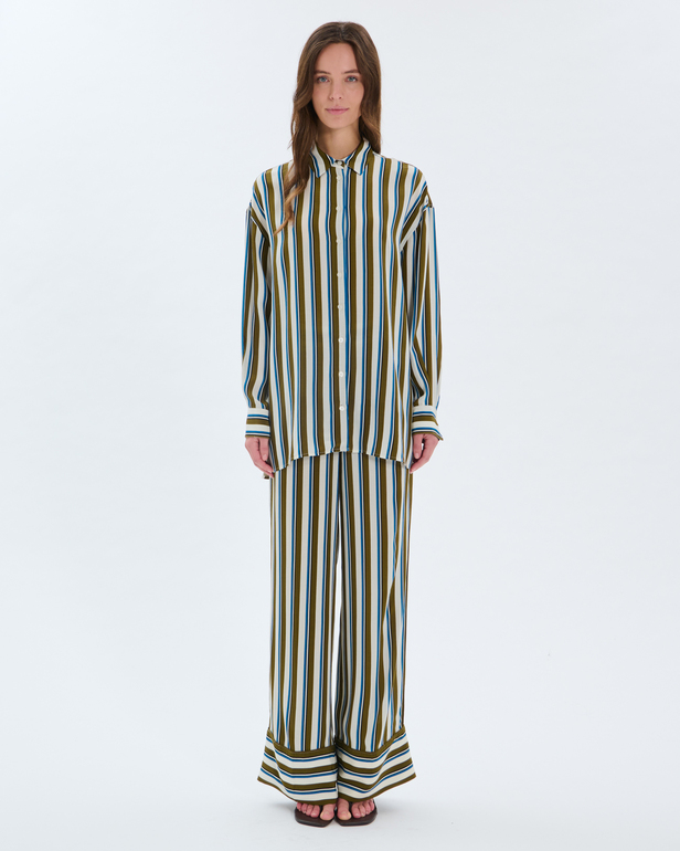 Clarisse shirt Striped viscose shirt ZAPA