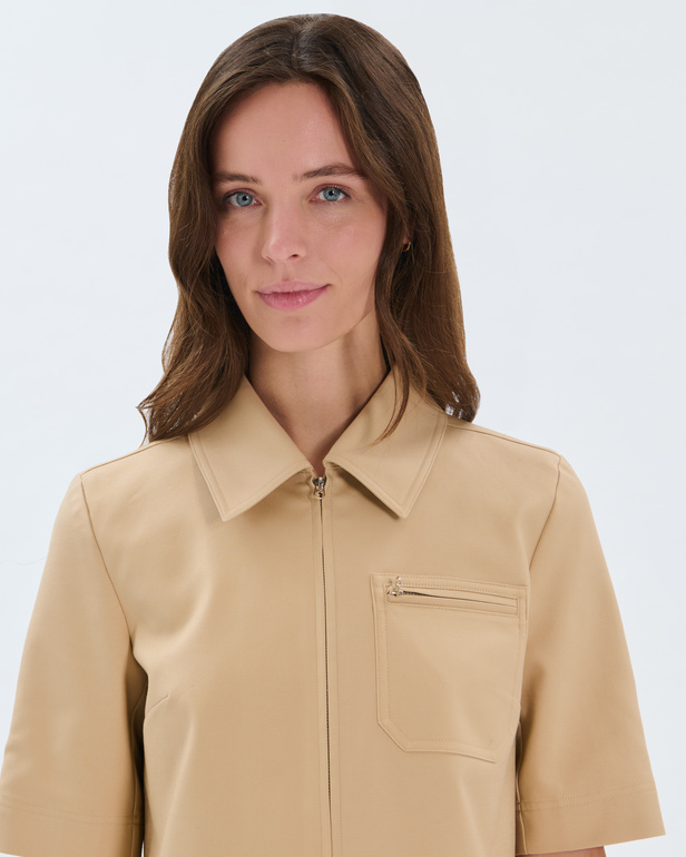 Candice shirt Sand cotton shirt ZAPA