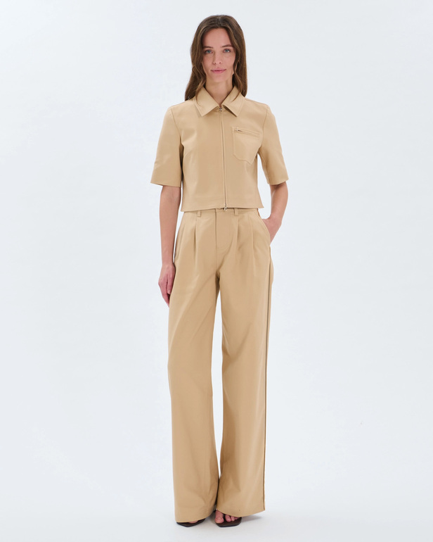 Candice shirt Sand cotton shirt ZAPA