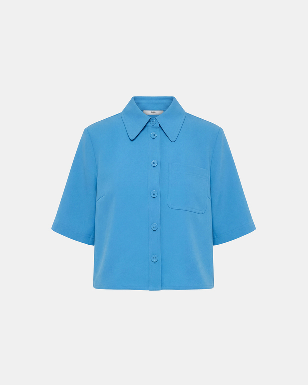 Celina shirt Celina cobalt shirt ZAPA