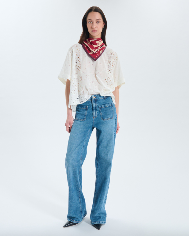 Elea scarf Elea printed scarf ZAPA