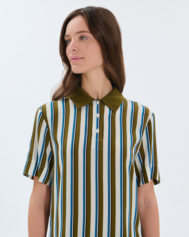 Top Trinity Striped viscose top ZAPA