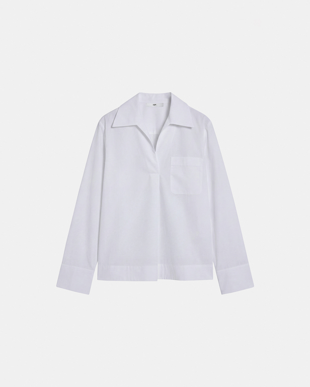 Top Tal White cotton top ZAPA