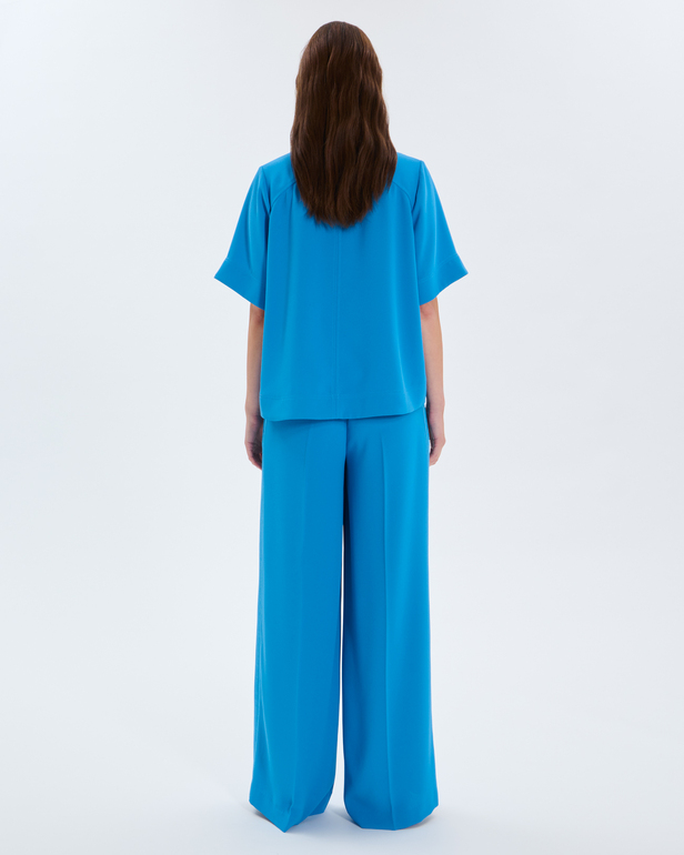 Top Twiggy Cobalt V-neck top ZAPA