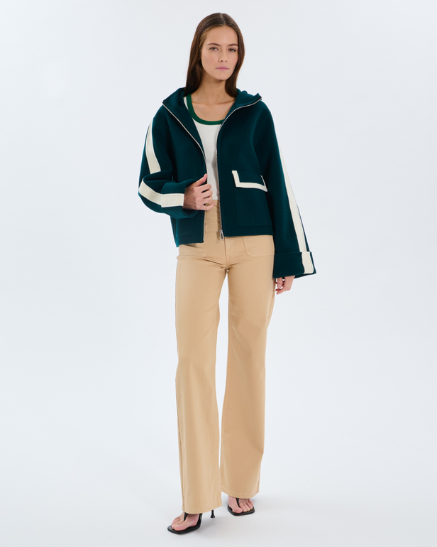 Jean Pocket Sand-colored 4-pocket cotton jeans ZAPA