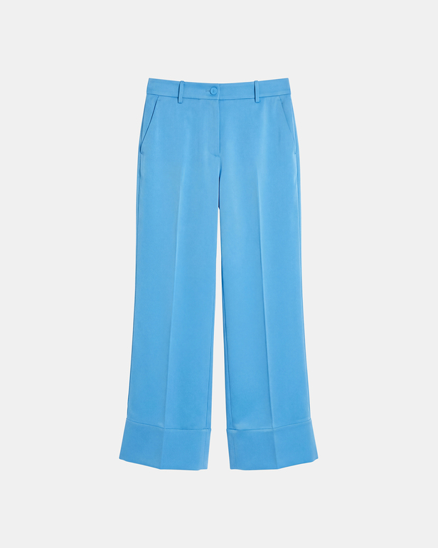 Parlo Pants Parlo ocean blue trousers ZAPA