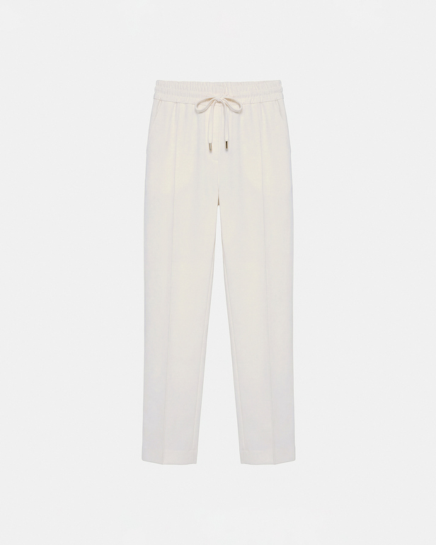 Leather trousers Off-white leather trousers ZAPA