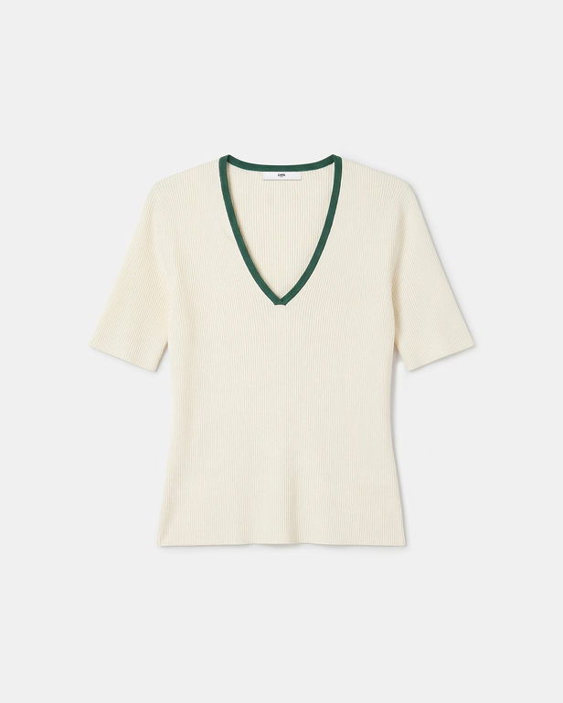 Naouel Sweater Naouel ecru sweater ZAPA