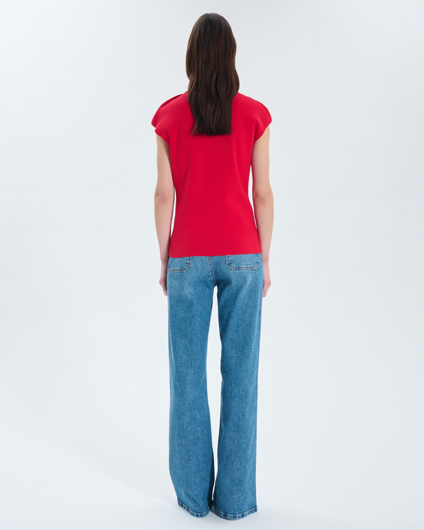 Nigella sweater Button-shoulder sweater ZAPA