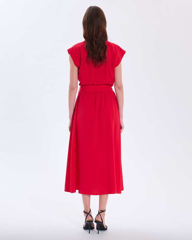 Romy Dress Romy dress in raspberry ZAPA