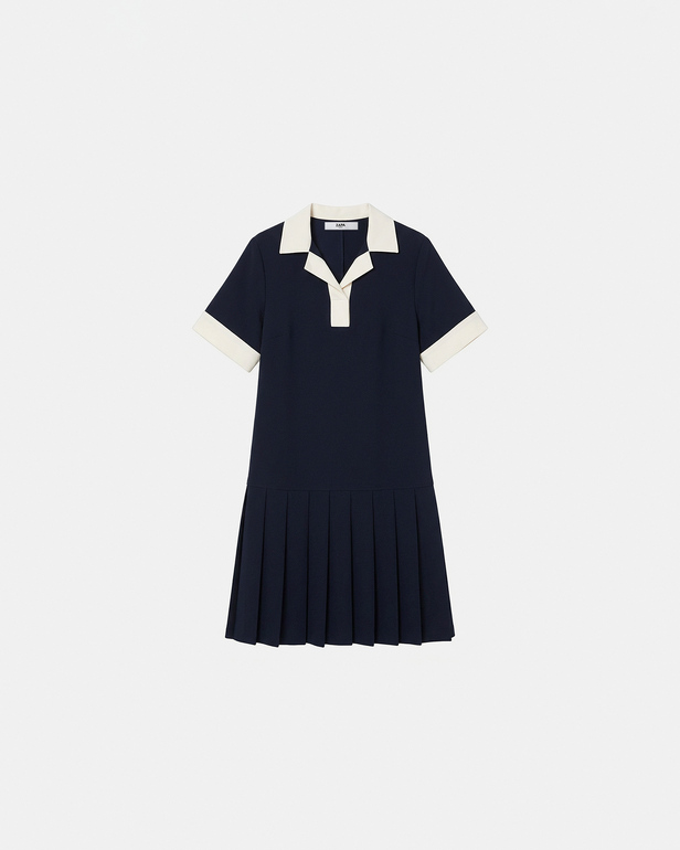 Rodeo Pleated Dress Pleated polo dress for the night ZAPA