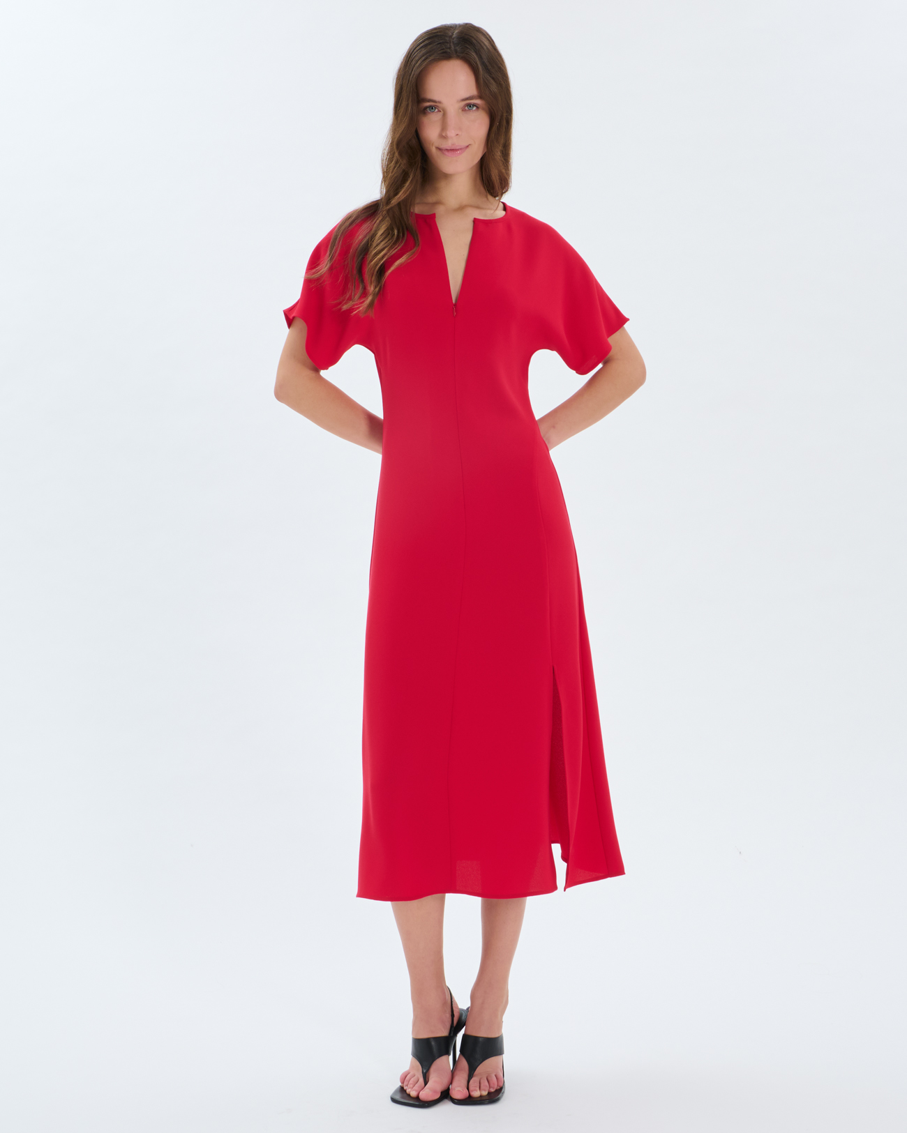 Rosalie Dress Rosalie dress in raspberry ZAPA
