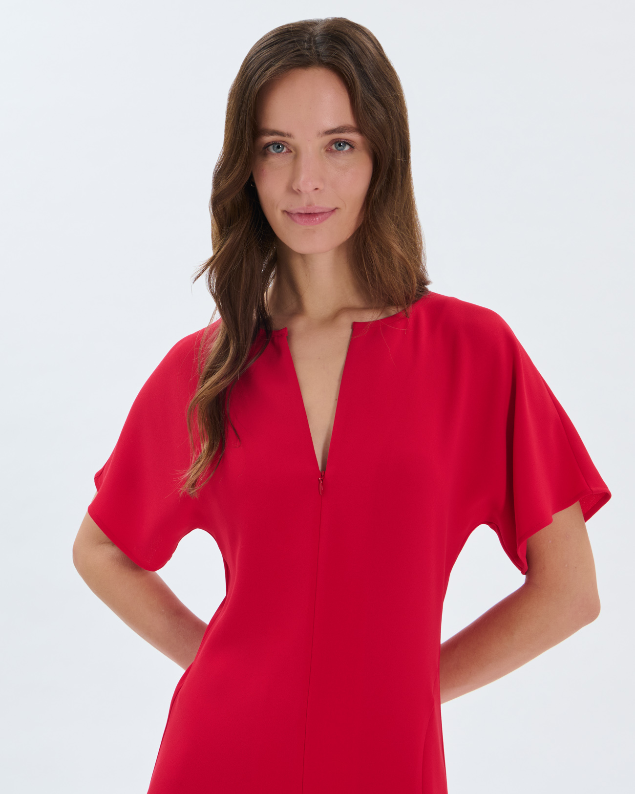 Rosalie Dress Rosalie dress in raspberry ZAPA