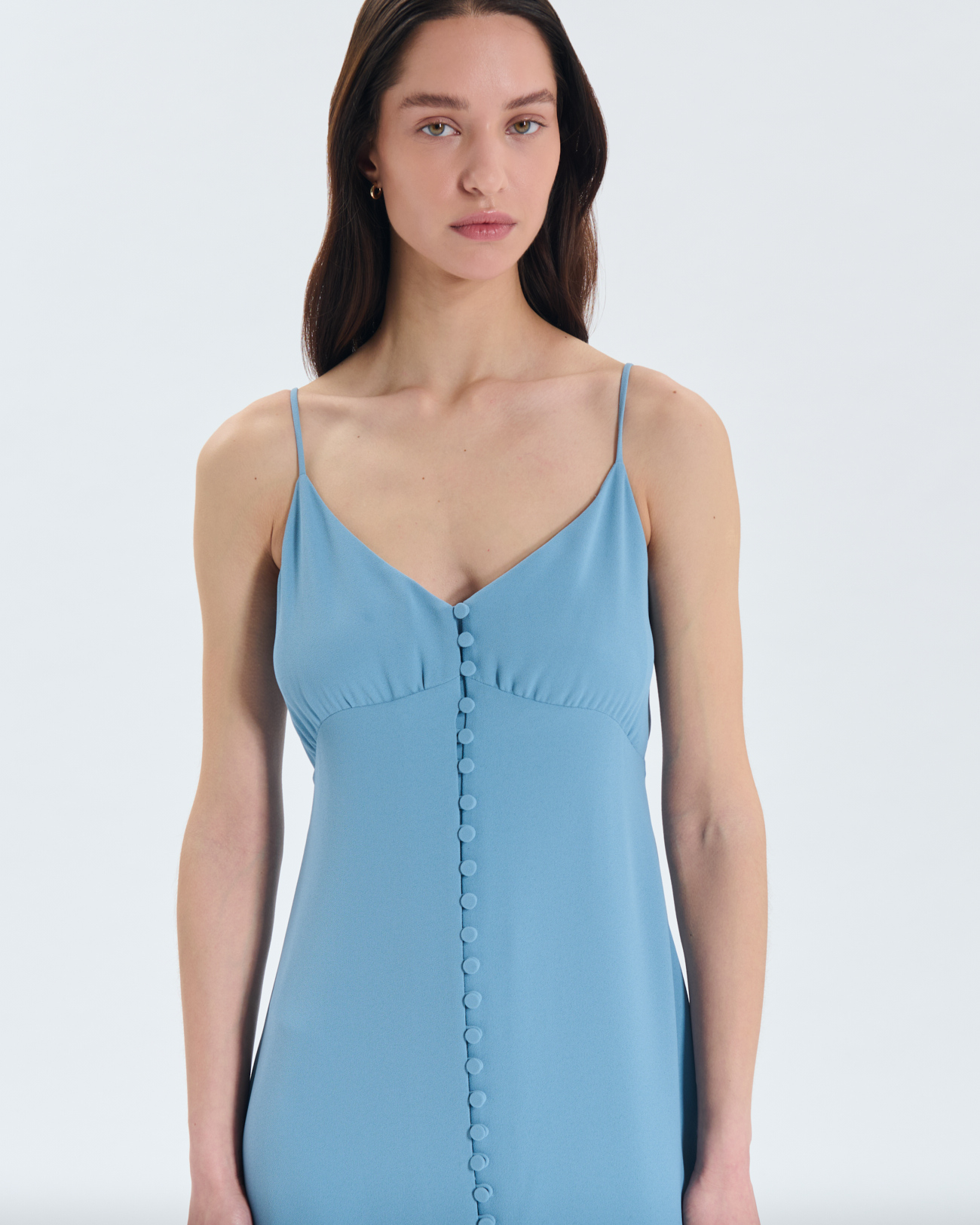 Rystina Dress Rystina dress in blue denim ZAPA
