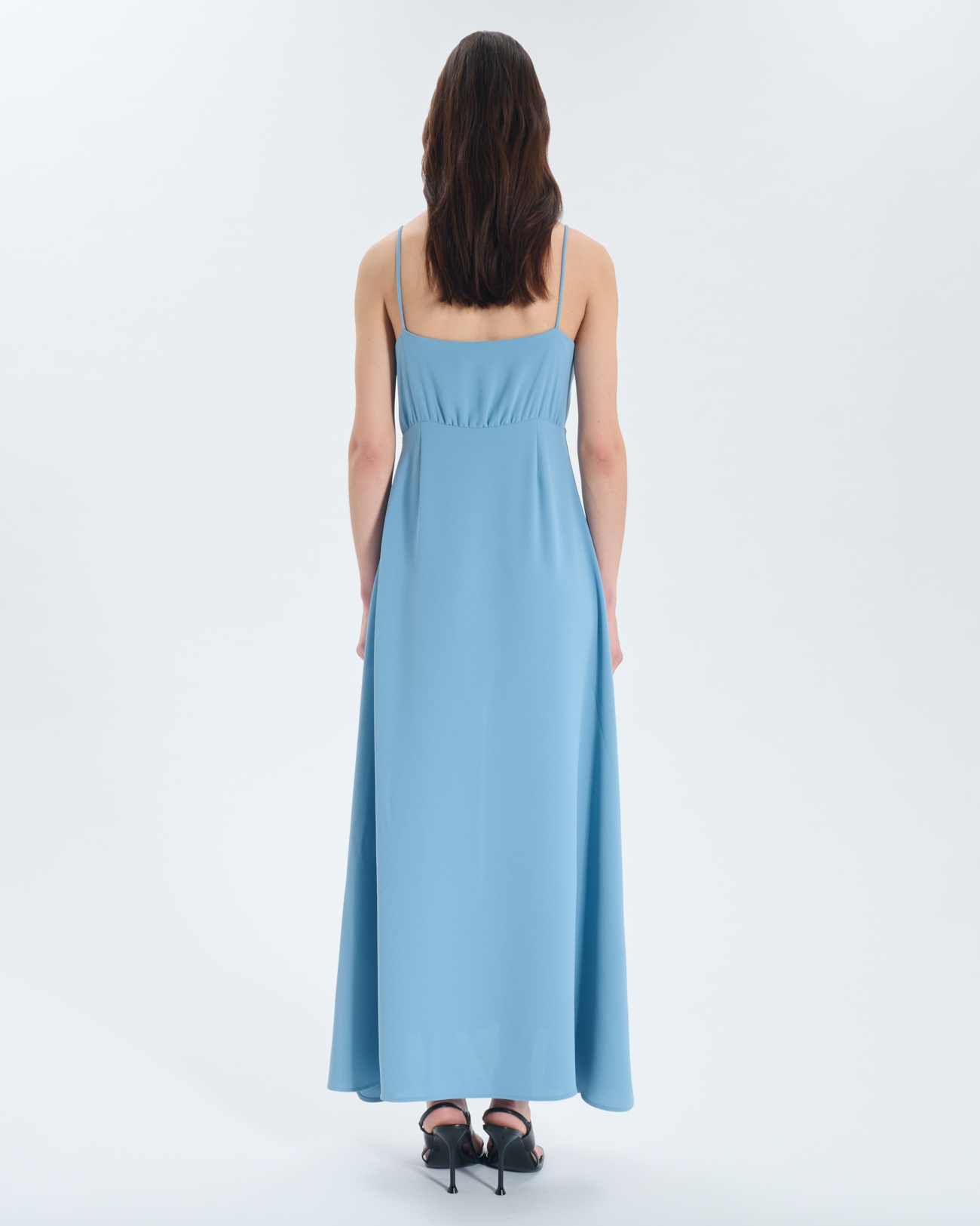 Rystina Dress Rystina dress in blue denim ZAPA