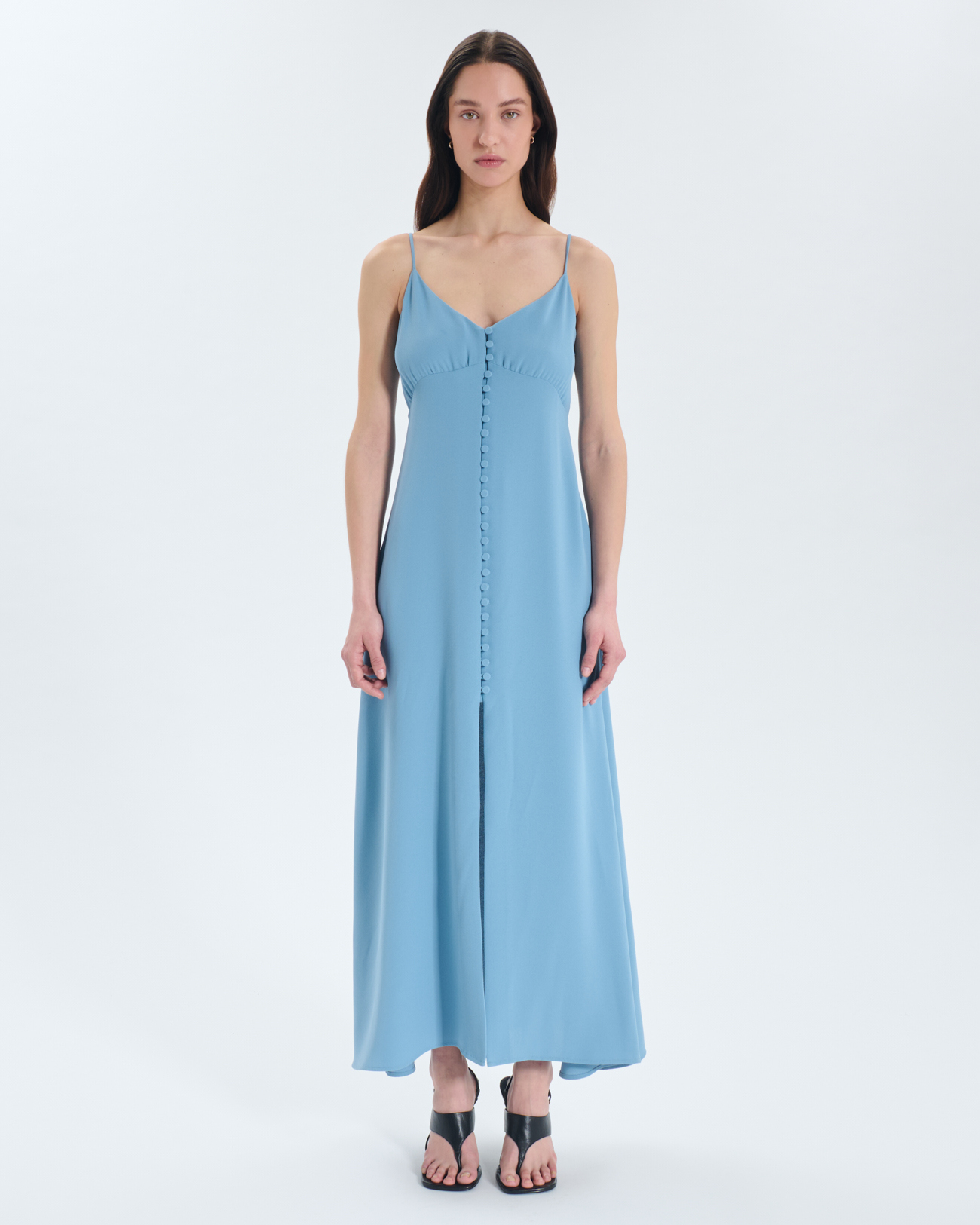 Rystina Dress Rystina dress in blue denim ZAPA