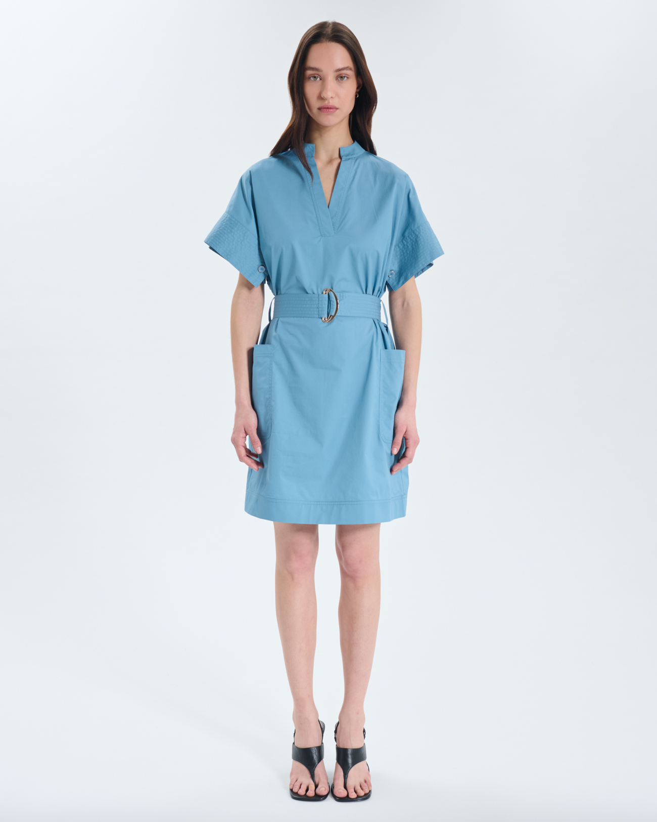 Rysis Dress Rysis dress in blue denim ZAPA