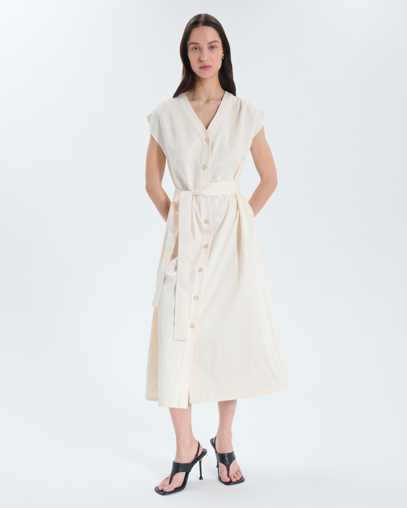 Ray Dress Ecru Ray dress ZAPA