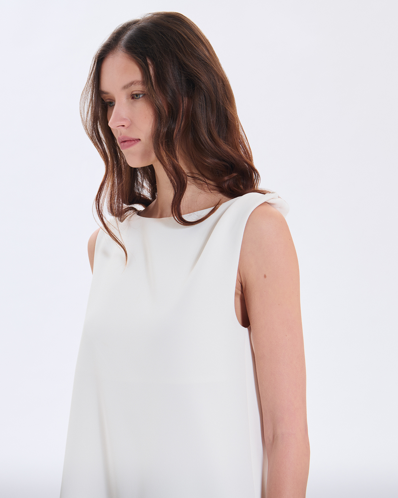 Raloa Dress Raloa ecru dress ZAPA